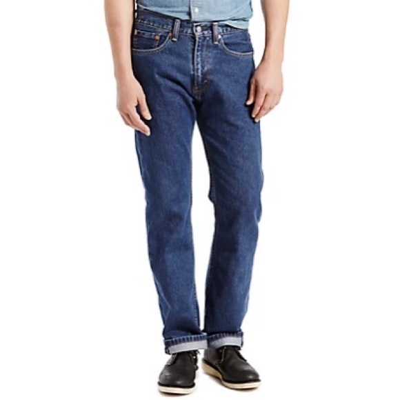 Levi’s 505 Dark Stonewash Regular Fit Jeans